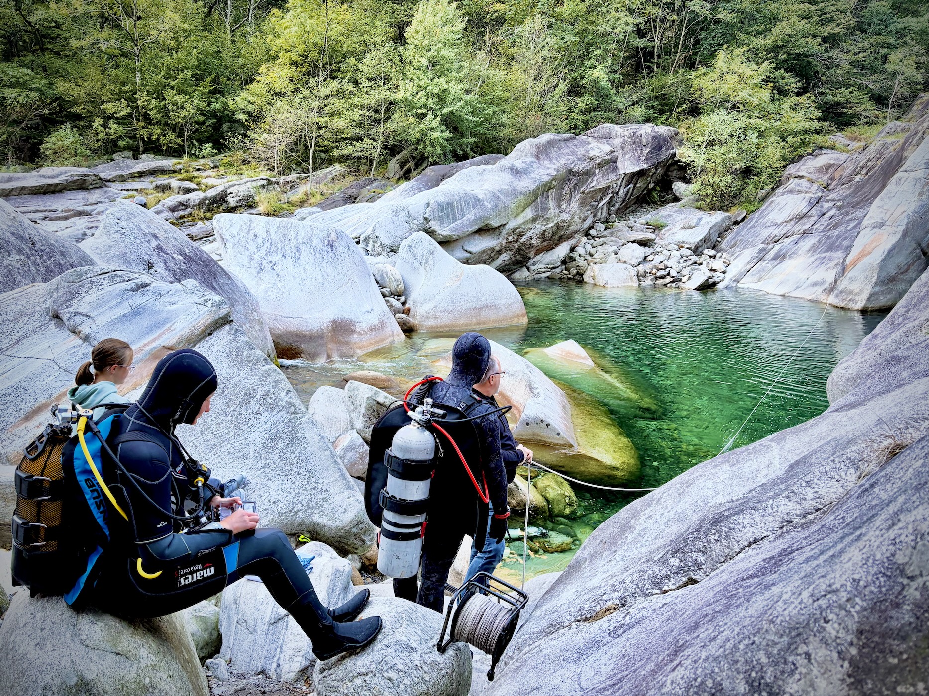 Episodenbild: Flusstauchen Tessin